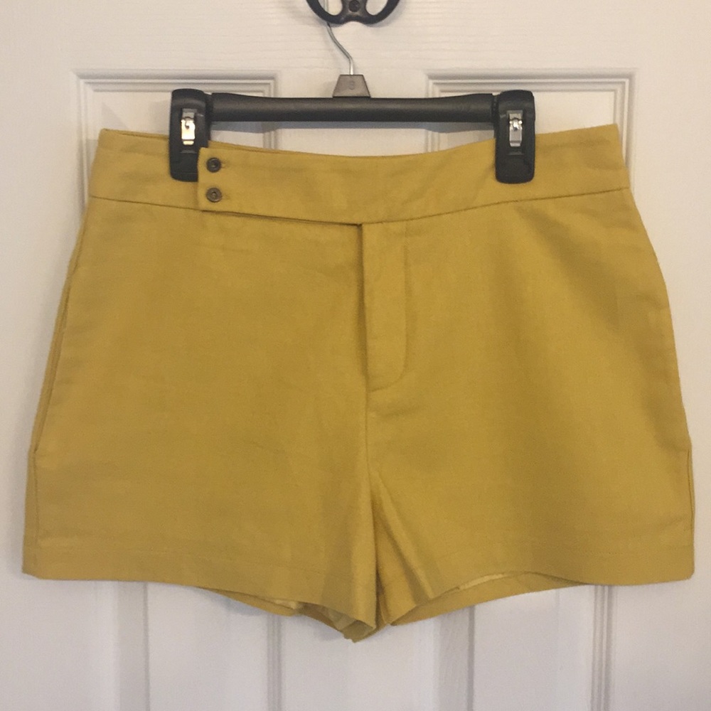 Forever 21 mustard yellow shorts